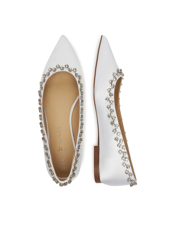 Eva Minge Eva Minge Ballerine MILA-V1166-28-1 Bianco