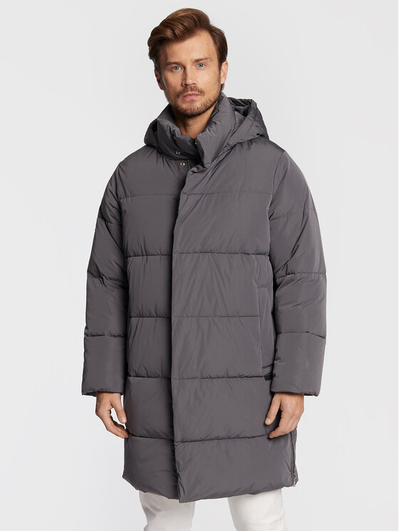 Trussardi Trussardi Zimní bunda Memory 52S00742 Šedá Regular Fit