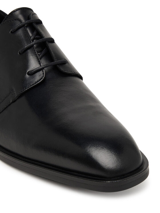 Calvin Klein Calvin Klein Félcipő Slim Clean Derby Lth HM0HM02004 Fekete