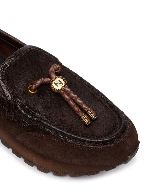 Hispanitas Hispanitas Sneakersy Oregon HI265128 C003 Brązowy ciemny