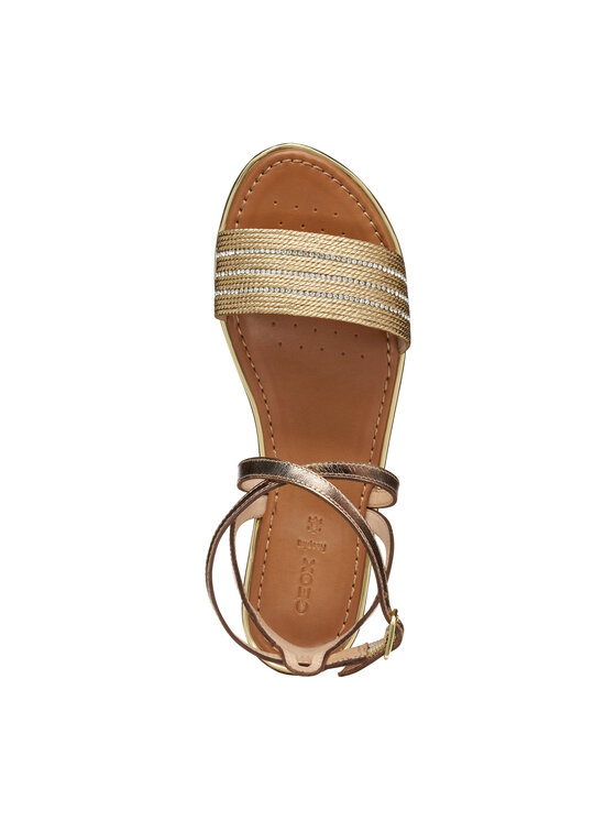 Geox Geox Sandali D Sozy Plus D55DQF 02JN0 C2E2L Oro