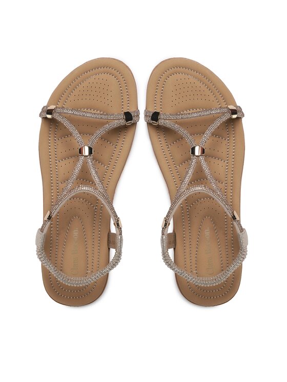 Clara Barson Clara Barson Sandalen WP01-1605-06 Goldfarben