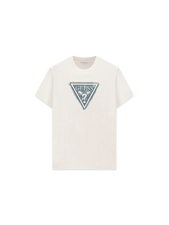 Guess Guess T-Shirt 183983 Bílá Classic Fit