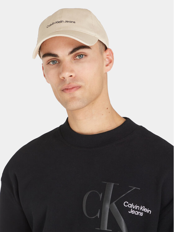 Calvin Klein Jeans Kapa S šiltom Institutional Cap K50K510062 Siva