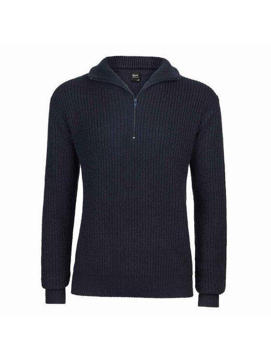 Brandit Brandit Sweter 5019.8 Granatowy Regular Fit
