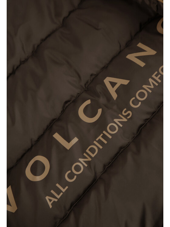Volcano Volcano Kurtka zimowa J-NOYERS Czarny Regular Fit