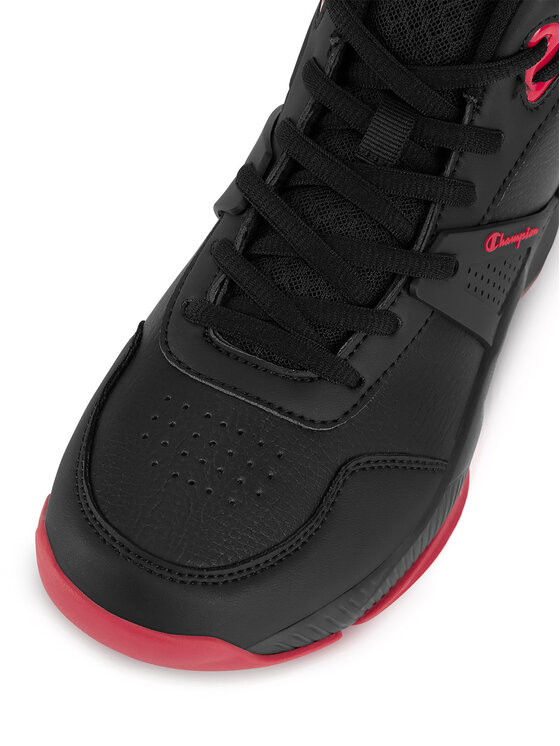 Champion Champion Sneakersy ACADEMY MID B GS CUT SHOE S32981-KK001 Czarny