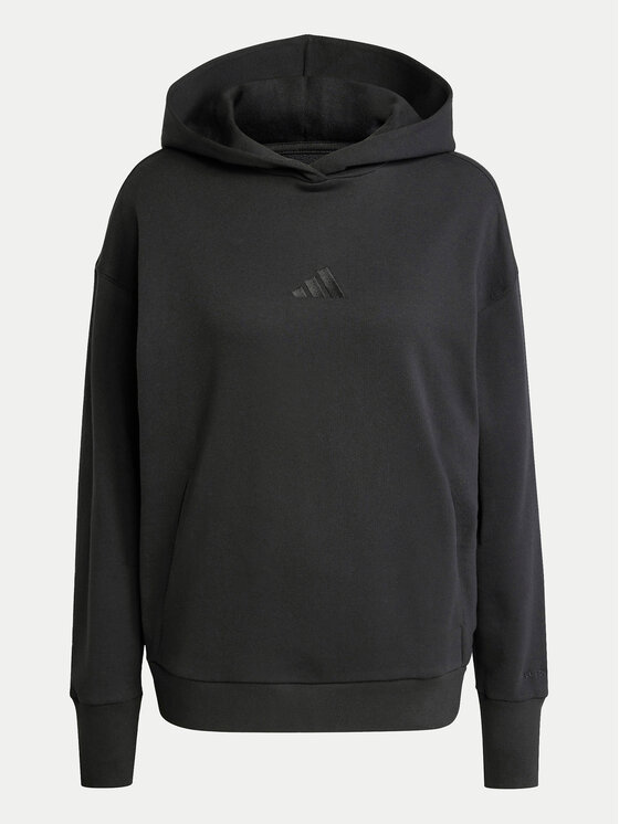 adidas adidas Mikina ALL SZN French Terry IW1026 Černá Loose Fit