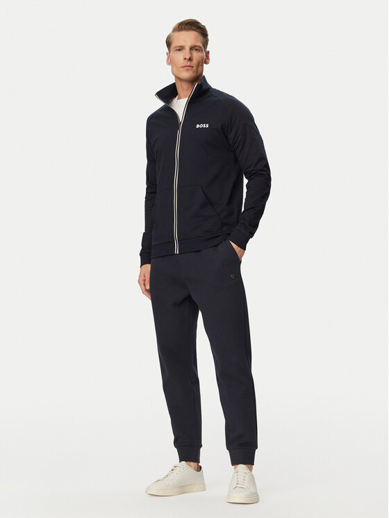 BOSS BOSS Mikina Authentic Jacket Z 50545564 Tmavomodrá Regular Fit