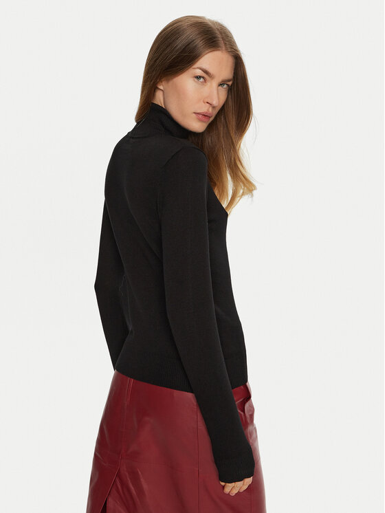 ACCESS FASHION ACCESS FASHION Golfas 44-8074 Juoda Slim Fit