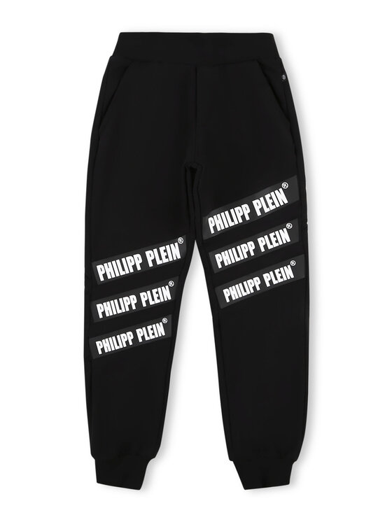 PHILIPP PLEIN PHILIPP PLEIN Spodnie dresowe 30320 Czarny Jogger Fit