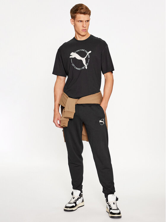 Puma Puma Тишърт Better Sportswear 676062 Черен Regular Fit