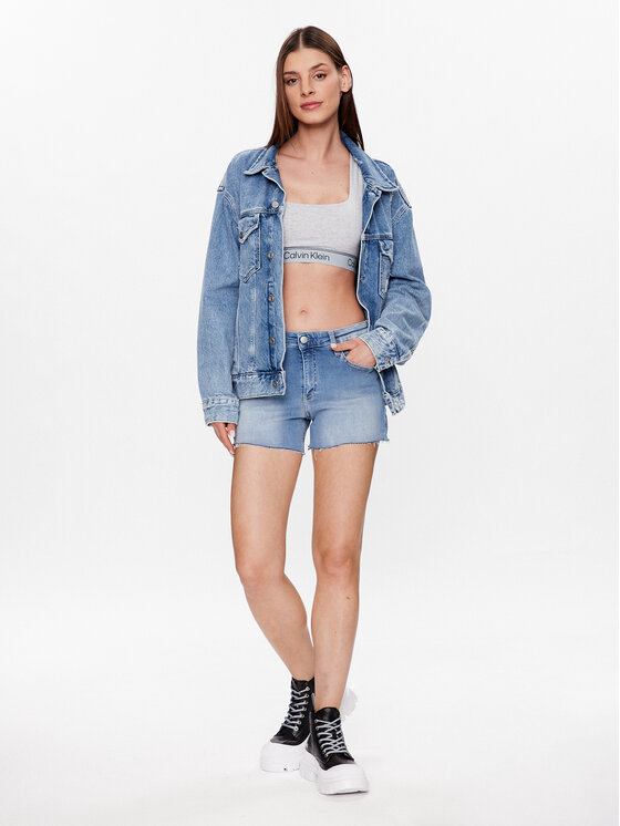 Calvin Klein Jeans Calvin Klein Jeans Džínové šortky J20J220644 Modrá Regular Fit