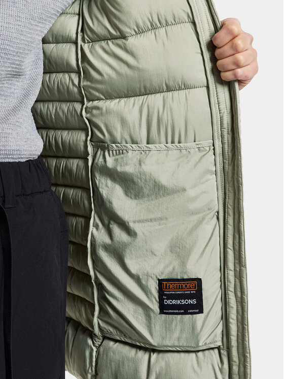 Didriksons Didriksons Zimní bunda Gisa Wns Jkt 505031 Zelená Regular Fit