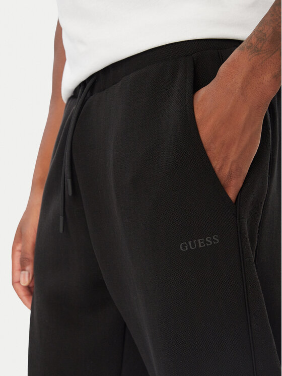 Guess Guess Долнище анцуг Z6BB04 K6545 Черен Regular Fit