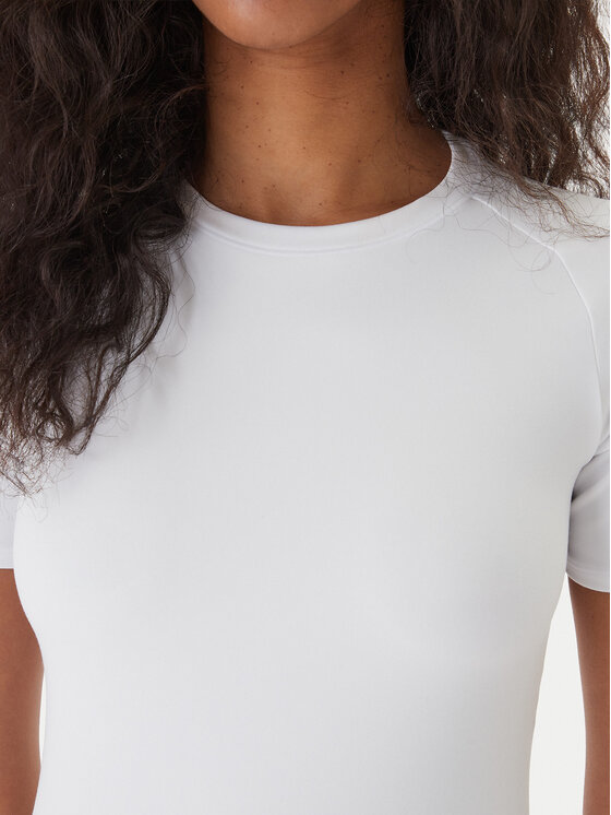 Reebok Reebok T-shirt Reebok x Ewa Chodakowska Nela RK25613CCW Bianco Slim Fit