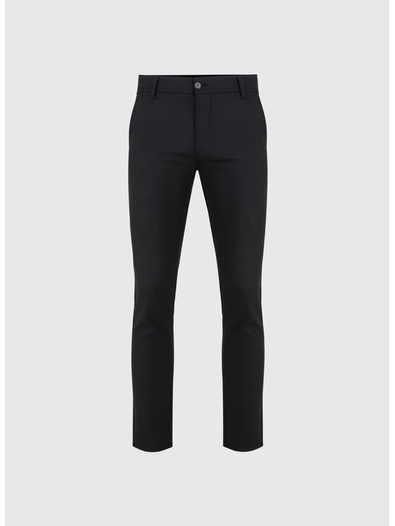 Pako Lorente Pako Lorente Spodnie materiałowe P25SF-WX-009 Czarny Slim Fit