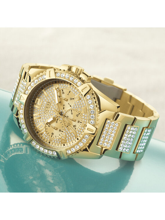 Guess Guess Hodinky W0799G2 Zlatá