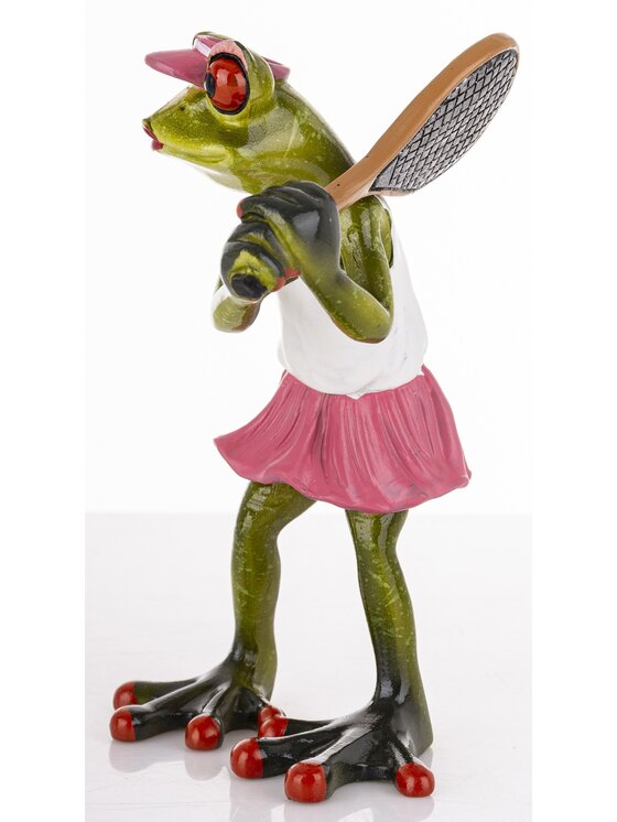 MIAhome MIAhome Figurka żabka FROGG tenisistka Zielony