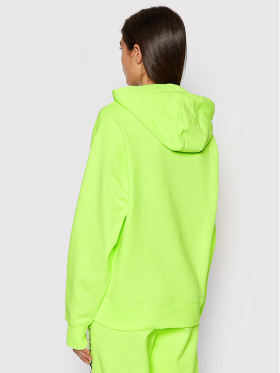 Felpa DP1T8423 Verde Oversize