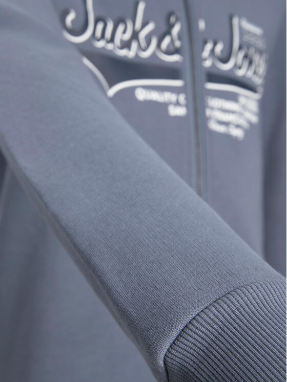 Felpa Logo 12218049 Blu Regular Fit
