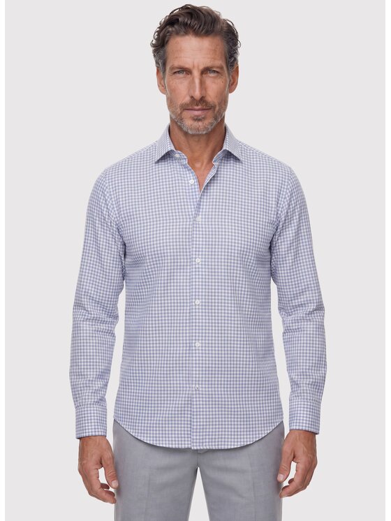 Pako Lorente Pako Lorente Koszula P26WF-1X-024 Niebieski Slim Fit