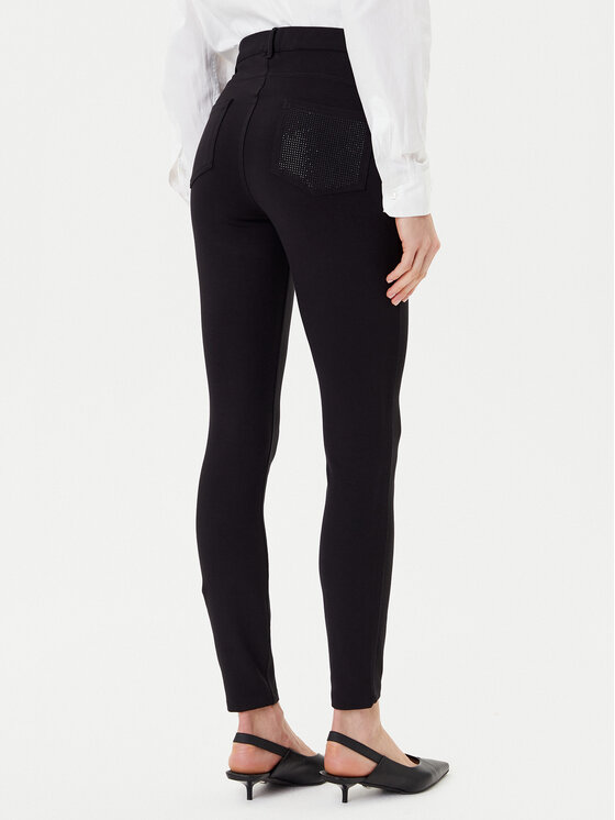 Liu Jo Sport Liu Jo Sport Παντελόνι υφασμάτινο TF5129 JS182 Μαύρο Regular Fit