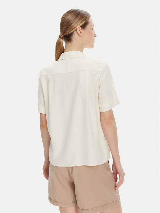 Tommy Hilfiger Tommy Hilfiger Cămașă WW0WW44683 Bej Relaxed Fit