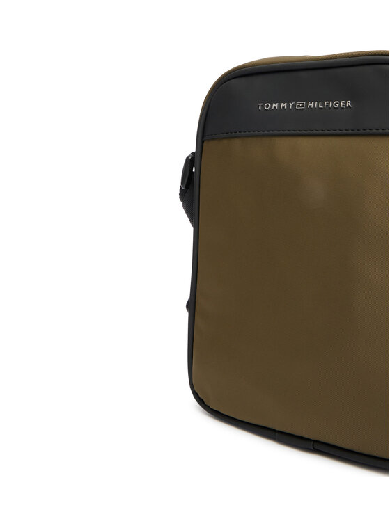 Tommy Hilfiger Tommy Hilfiger Geantă crossover Th Repreve Mini Reporter AM0AM14150 Verde
