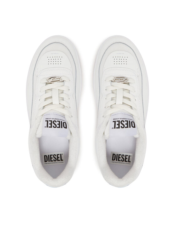 Diesel Diesel Sneakersy S-Oval Skate Low Y03511P8123 T1002 Biela