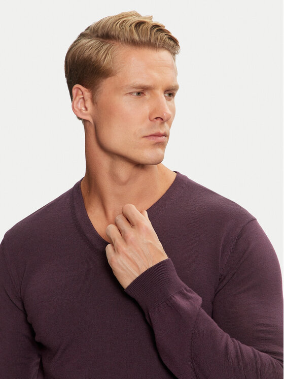 HUGO Hugo Sweater San Vredo-M 50474172 Lila Slim Fit