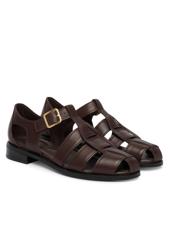 Clarks Clarks Sandały Hana Sun 26185911 Brązowy