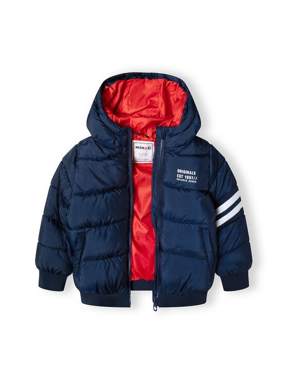MINOTI MINOTI Kurtka bomber 15coat 50 Niebieski Regular Fit