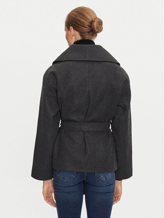 ONLY ONLY Преходно яке Augusta 15314352 Сив Regular Fit