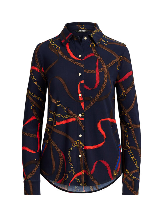 LAUREN RALPH LAUREN LAUREN RALPH LAUREN Košeľa 200P03716001 Tmavomodrá Regular Fit