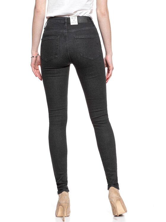 Mustang Mustang Jeansy ZOE SUPER SKINNY Czarny Skinny Fit