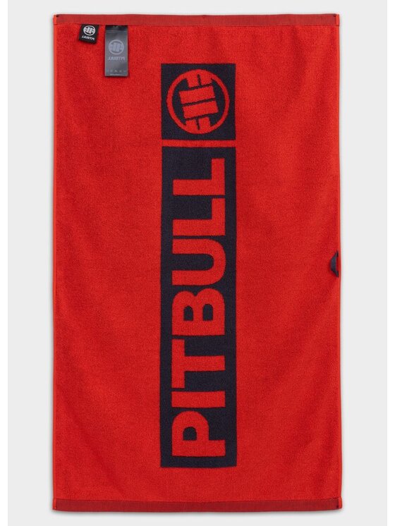 PITBULL PITBULL Ręcznik HILLTOP Czerwony