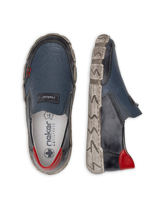 Rieker Rieker Halbschuhe L0359-12 Blau