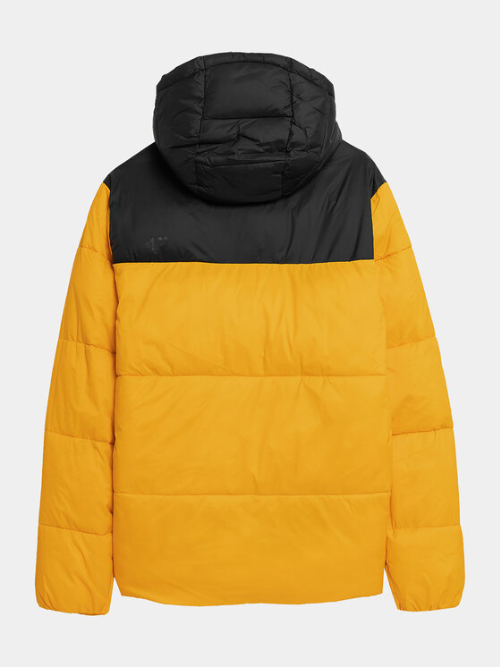 4F 4F Зимно яке 4FAW23TDJAM243 Оранжев Regular Fit