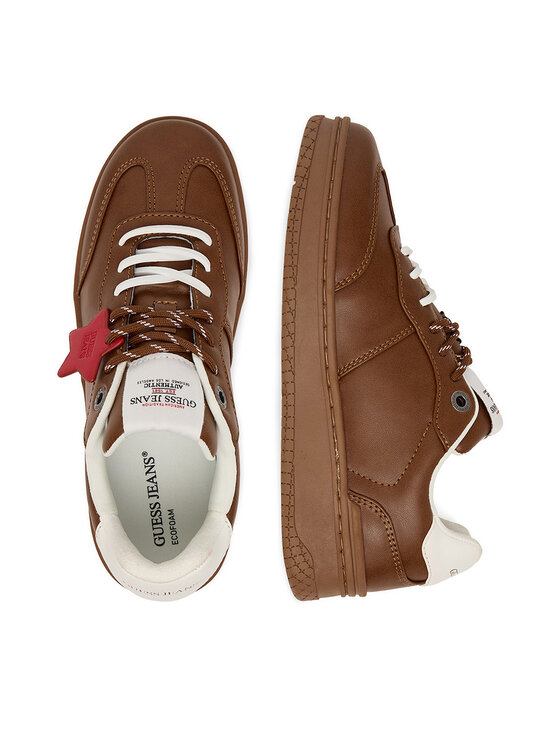 Guess Jeans Guess Jeans Sneakersy EO-GSJ120 Svetlo hnedá