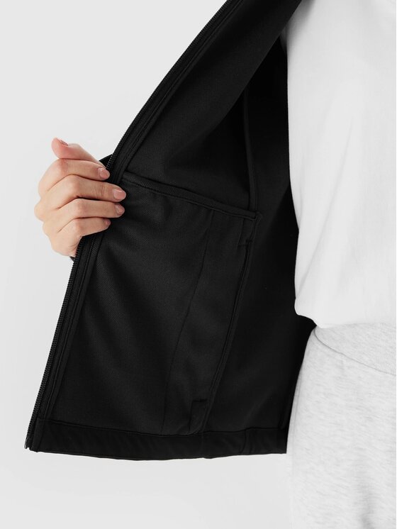 4F 4F Softshellová bunda 4FWSS24TSOFF216-20S Čierna Regular Fit