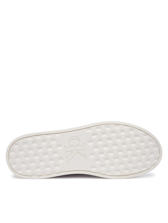 Calvin Klein Calvin Klein Sneakersy 3 Cupsole Laceup Pu Mg YW0YW01781 Biały