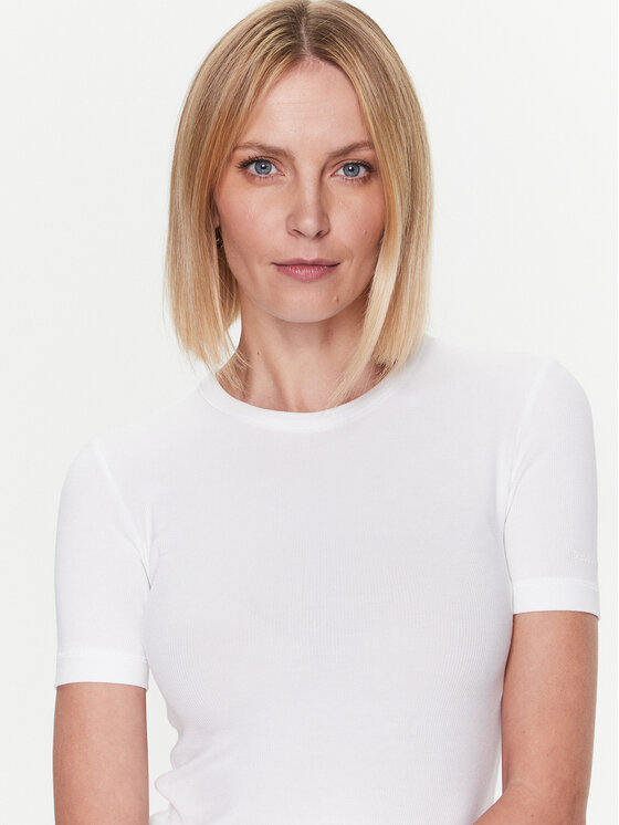 Calvin Klein Calvin Klein T-Shirt K20K205547 Weiß Slim Fit