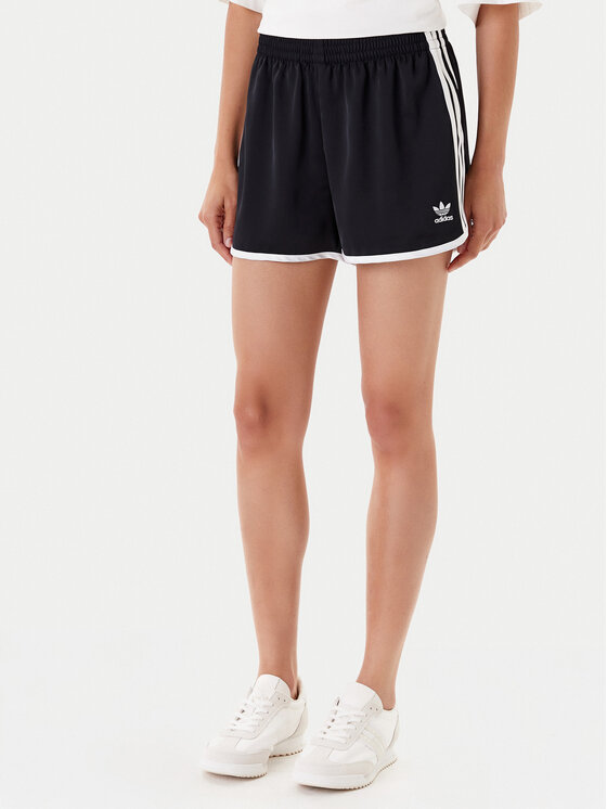 adidas adidas Sportovní kraťasy adicolor 3-Stripes Sprinter JD3119 Černá Loose Fit