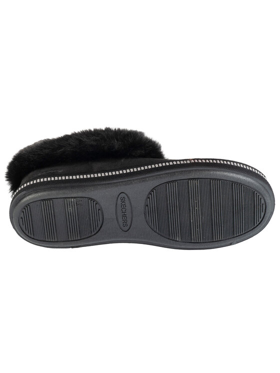 Skechers Skechers Pantofole Skechers Cozy Campfire - Winter Nights Nero