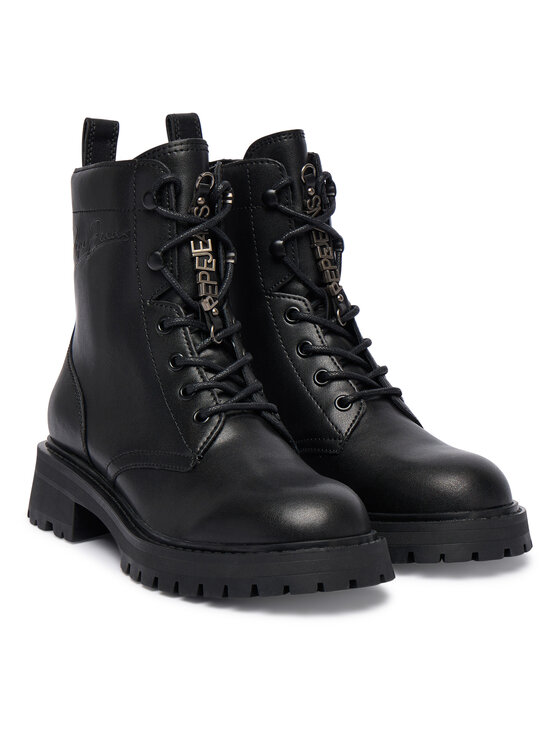 Pepe Jeans Pepe Jeans Outdoorová obuv Stacy Play W PLS500022 Čierna