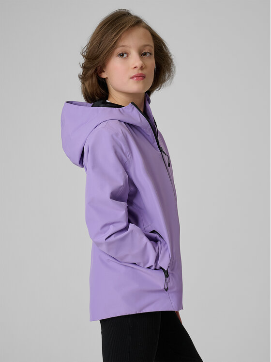 4F 4F Kurtka przejściowa OUTERWEAR Fioletowy Regular Fit