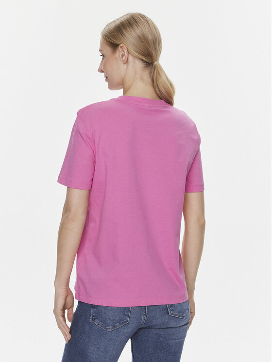Calvin Klein Jeans Calvin Klein Jeans T-Shirt J20J223226 Růžová Regular Fit