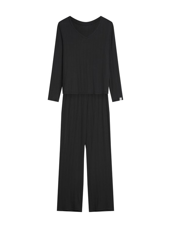 Esotiq Esotiq Piżama 44388 Szary Regular Fit