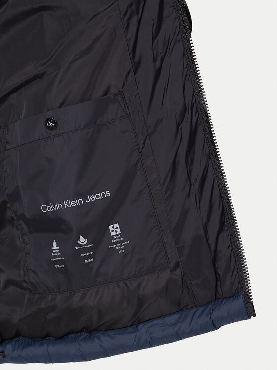 Calvin Klein Jeans Calvin Klein Jeans Geacă de iarnă LV04RD527G Negru Regular Fit